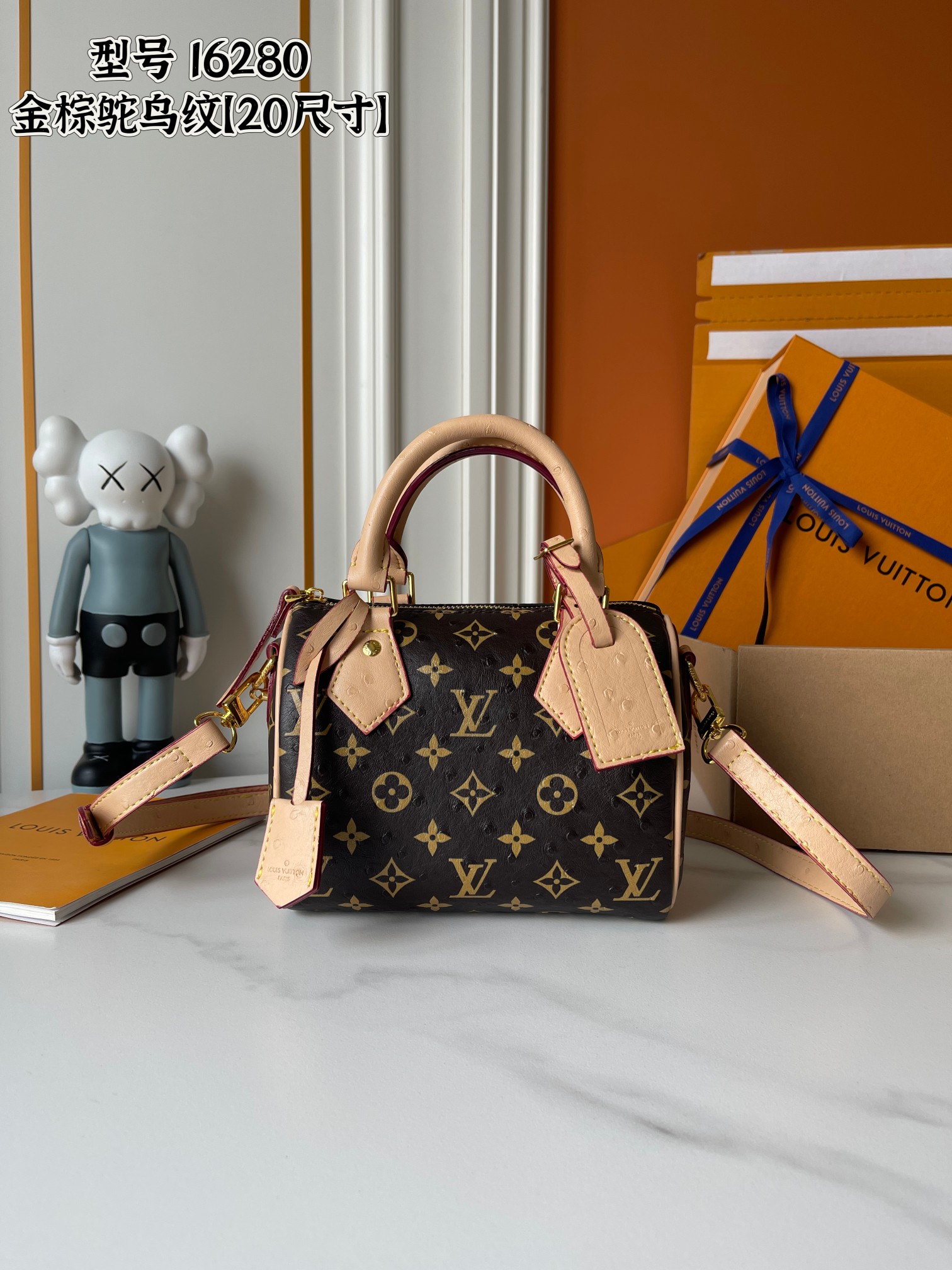 3色 ルイヴィトン スピーディ Bandoulière 20 Monogram Leather  LVスーパーコピーバッグN品 M16280 M40394 M46234  M16282 M16281 